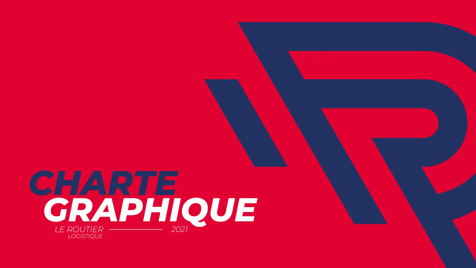 Aperçu : La charte graphique Le Routier Logistique