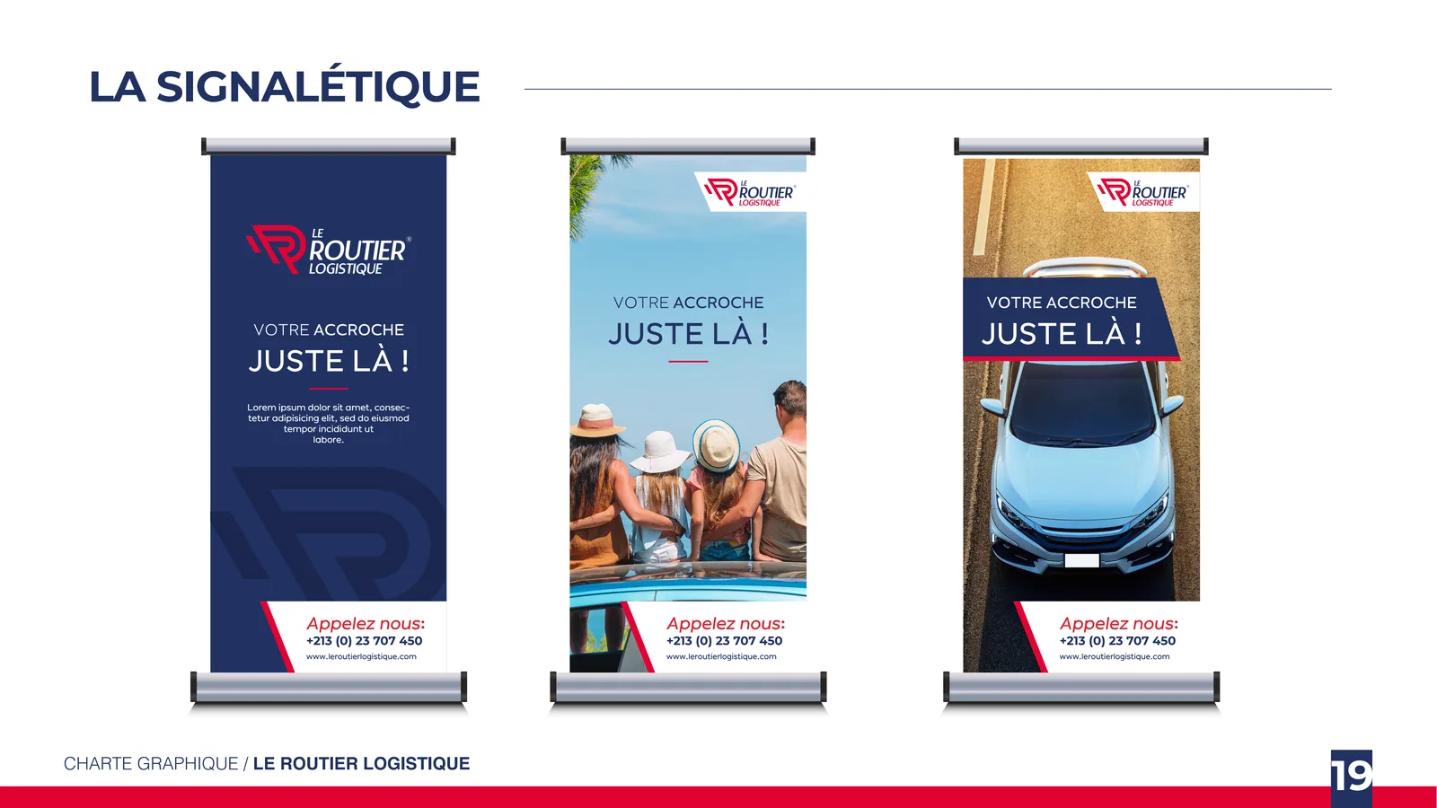 Kakémonos Le Routier Logistique