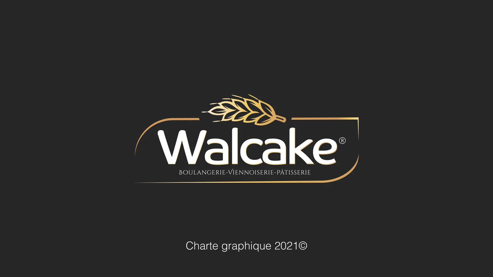 Aperçu : La charte graphique Walcake
