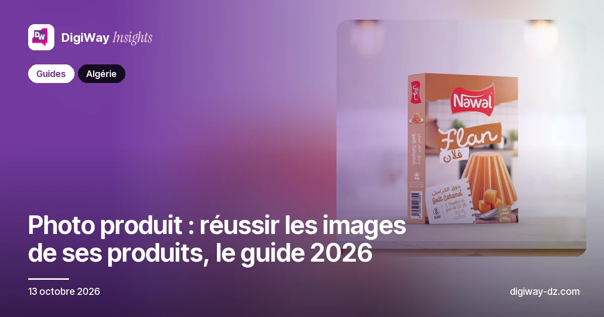 Photo produit : réussir les images de ses produits, le guide 2026